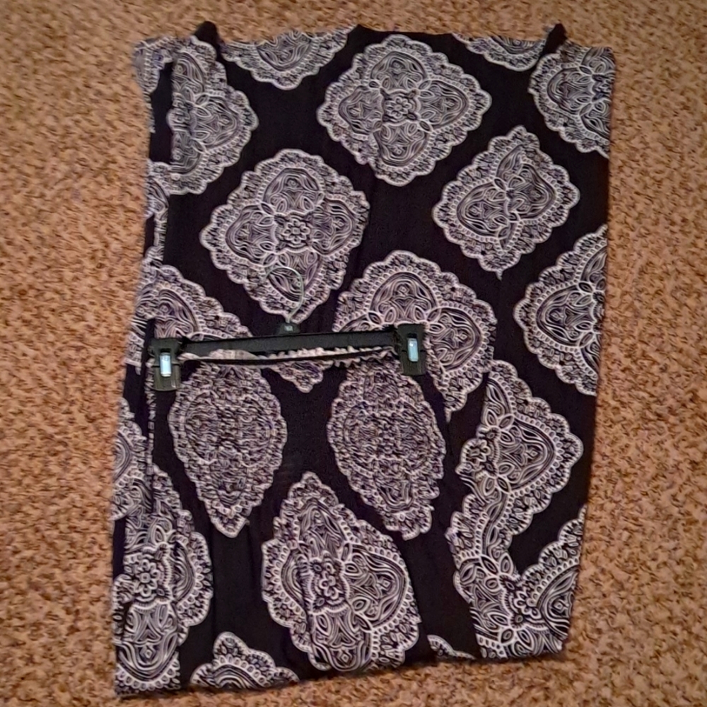 Long dress strapless size medium